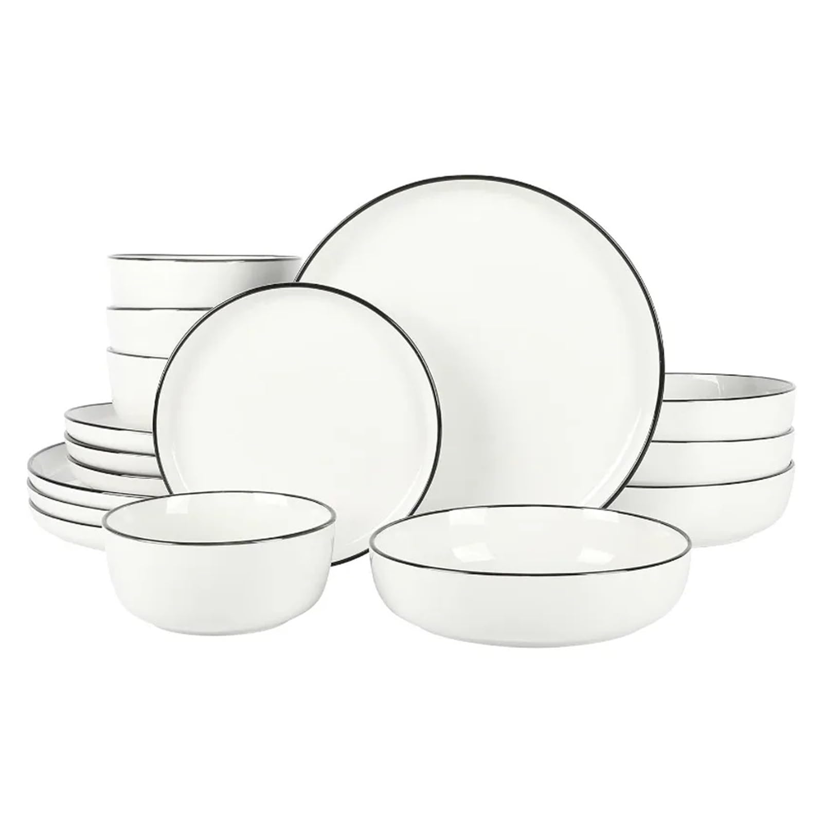 Service de vaisselle en porcelaine anti-rayures pour en finir avec la vaisselle cassée