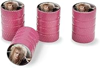 Vista 10 de Laberinto Goblin King David Bowie Retrato Llanta Llanta Llanta Tapones de Válvula de Aluminio Alumino