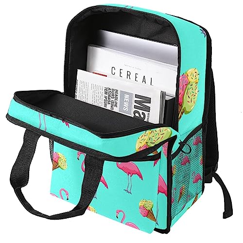 Sac à dos pour garçons bleu multicolore grand compartiment zippé