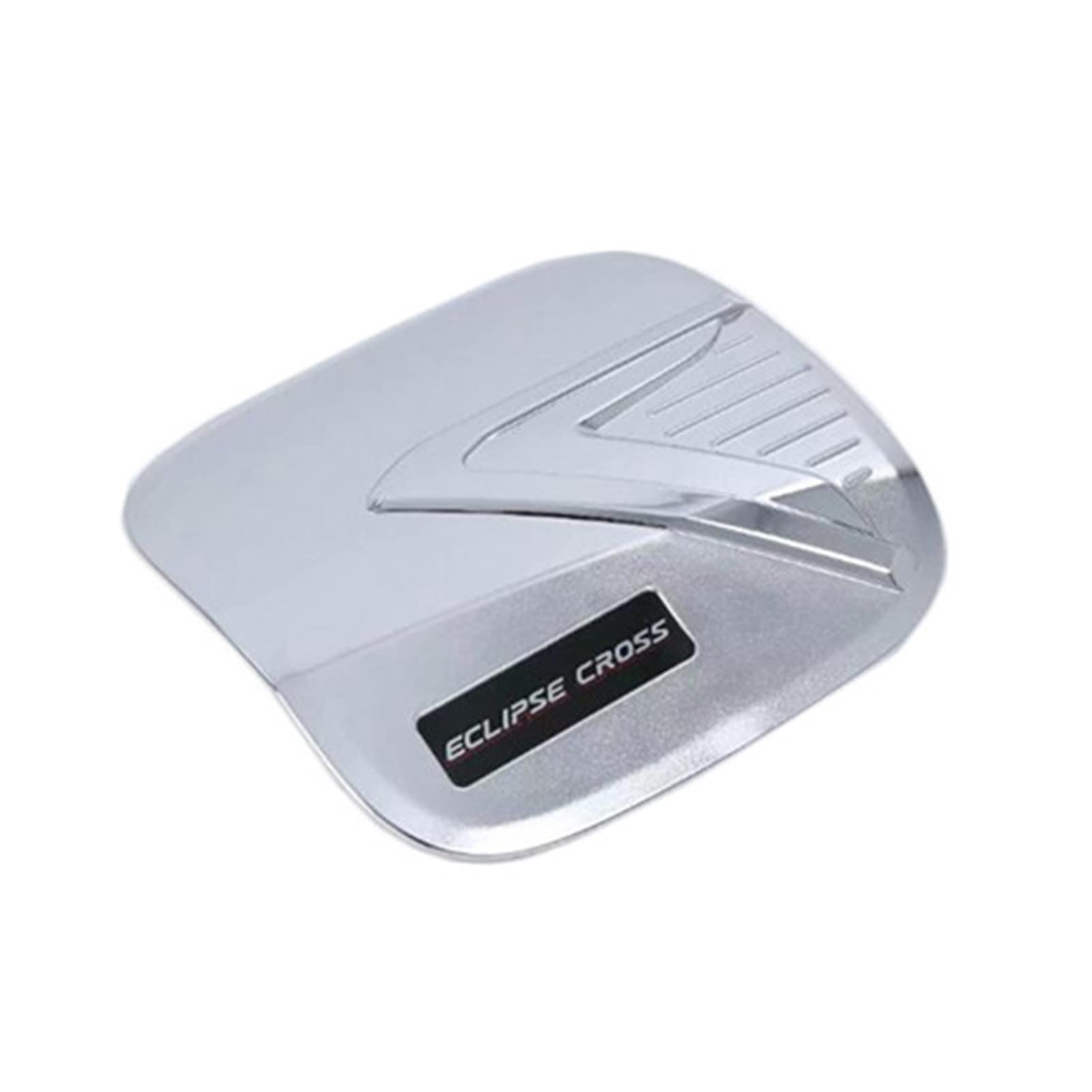 Fuel Tank Caps Exterior Fuel Oil Tank Cover Trim Sticker ABS 1pcs For M&itsubishi E&clipse C&ross 2018 Car-styling Accessories (Color : Silver)