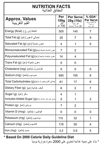 Image of Makino - Nacho Chips Cheese Flavour 150 Gram | Tortilla | Healthy | Tasty Savoury Snack | Delicious Nacho Chips | Low Calorie - Pack of 6