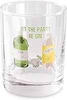 Vista 2 de Pavilion - Let The Party Be Gin - Vaso de 11 onzas con bolas bajas