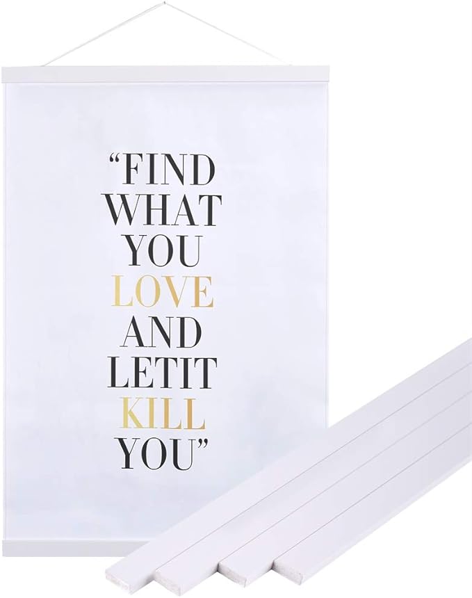 title=Ywlake Cornici per Poster A3, Ganci per Cornice per Poster in Legno e Legno