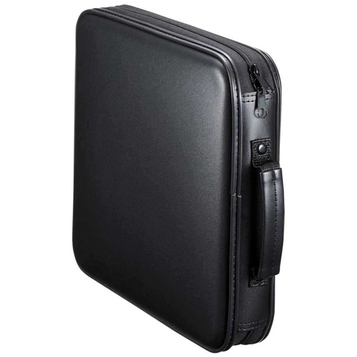 TOPBATHY Custodia Porta CD Capacità di Dischi Resistente Custodia Porta Dvd Maniglia per Auto e Casa