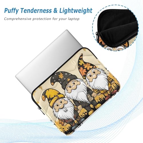 Funda para portátil de 13 a 14 pulgadas impermeable con diseño de gnomo miniatura 5