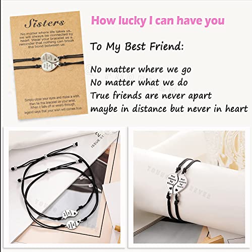 Image of Young & Forever Gift Fashion Long Distance Touch Gold Silver Rose Gold Couples Friendship Best Friend hand Couple matching Mens Magnetic Magnet bracelets for Women /Girls Silver bracelet for Men /Boys