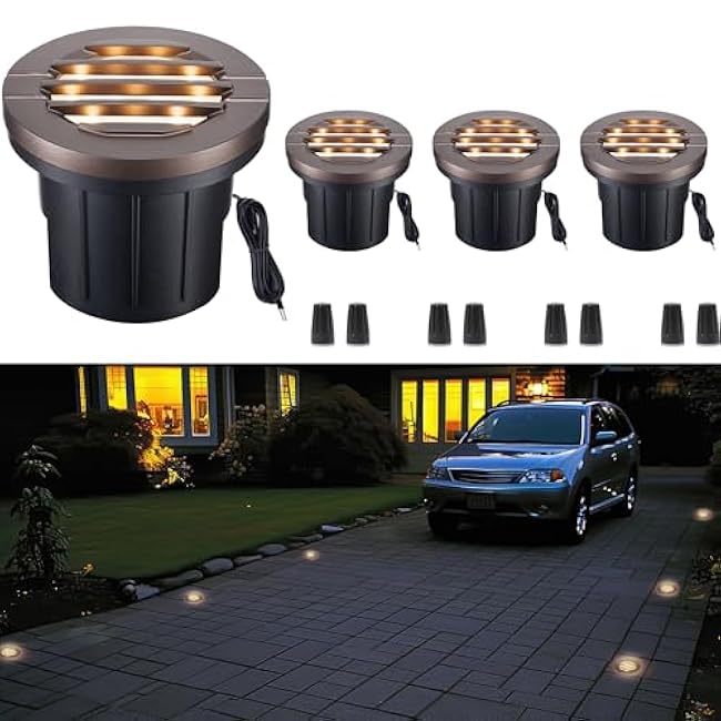 LED Well Light In Ground Landscape Lights Aluminum 6W