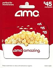 AMC Theatre Gift Cards, Multipack of 3 - $15
