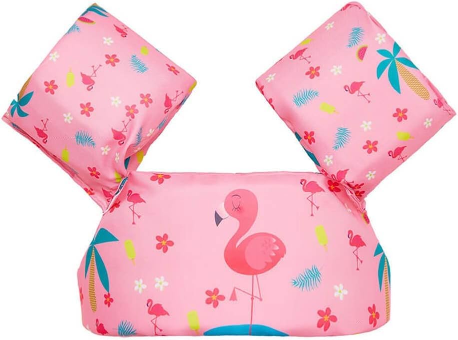 Swim Vest for Children, Swimming Puddle Jumper for Kids, Cartoon Children Arms Floating Vest for Swimming Training, Toddler Swimming Vest for Children 2-6 Years Old (10-30kg)