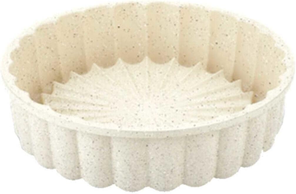 korkmaz Granita Granite Coated Bundt Pan, Non-Stick Aluminum Cake Baking Pan, 10 in