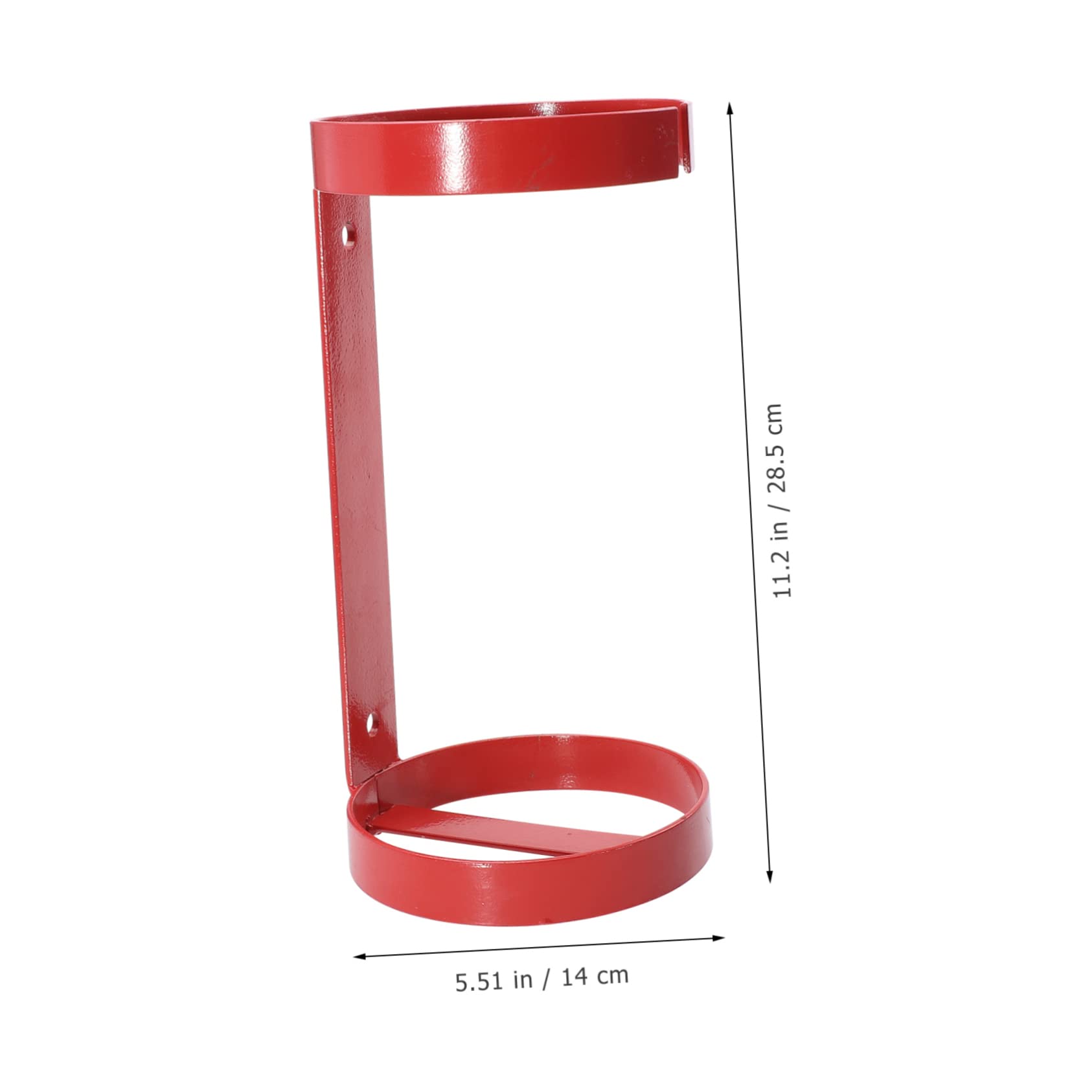 ORFOFE Estante Para Extintores De Metal Colgador De Pared Para Extintor Soporte De Hierro Para Extintor De Incendios Para Fijar Pared
