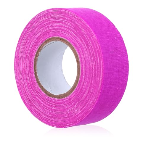 Neon Purple Gaffer Tape, Fluorescent Purple Spike Tape UV Blacklight Reactive Spike Tapes for Stage...