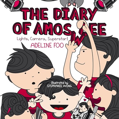 Diary of Amos Lee: Lights, Camera, Superstar!, The 4 Audiolibro Por Adeline Foo arte de portada