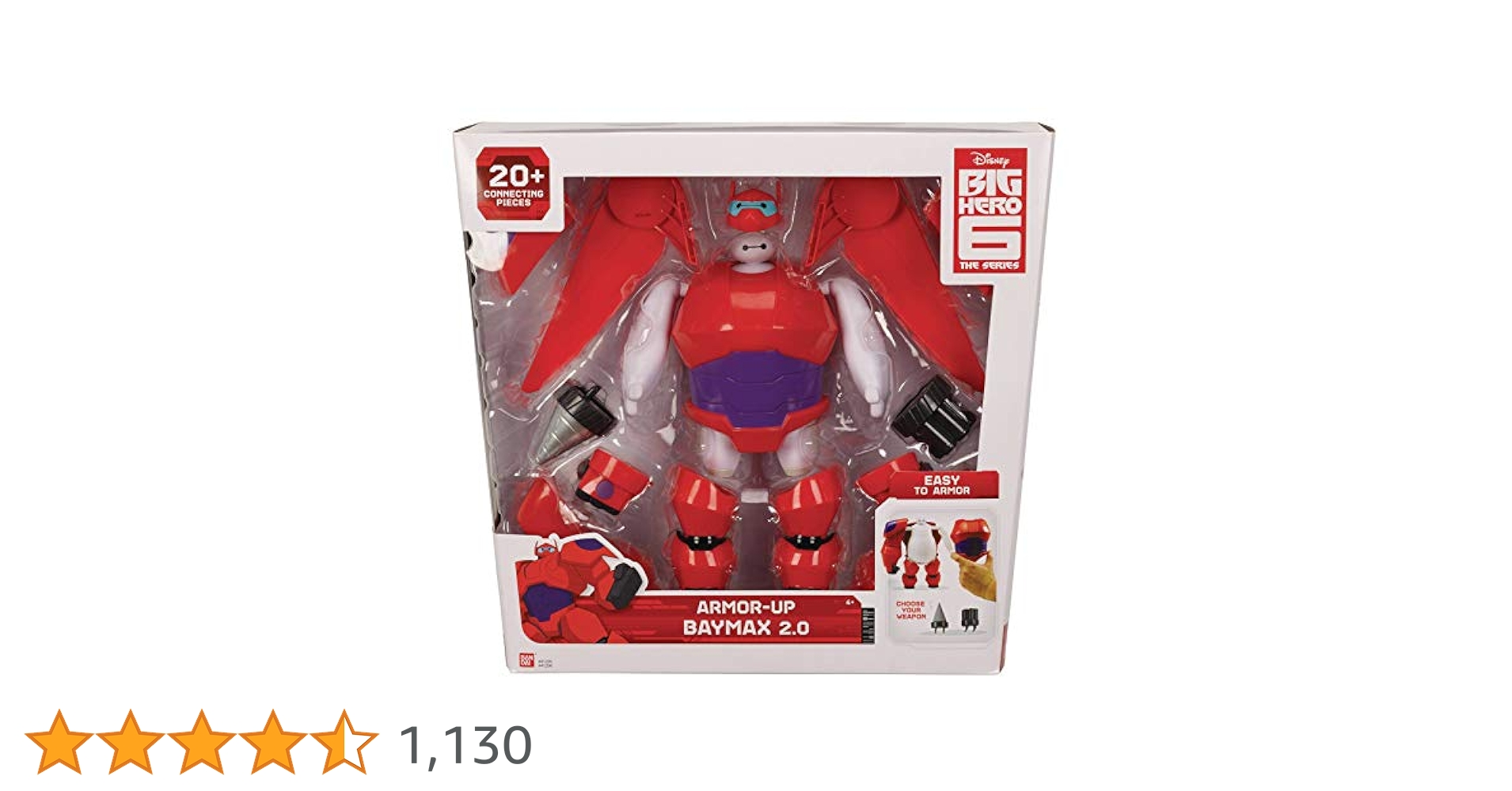 アーマーアップ ベイマックス ビックヒーロー ベイマックスBIGフィギュアを組み立てるぞ！【映画の感想あり