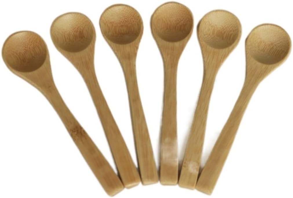 Spoons 6pcs/10pcs/15pcs Super Set, Coffee Wooden Spoon Jam Spoon Utensil Spoon Honey Spoon Tea Spoon Dessert Spoon (Color : One Color, Size : 15pcs)