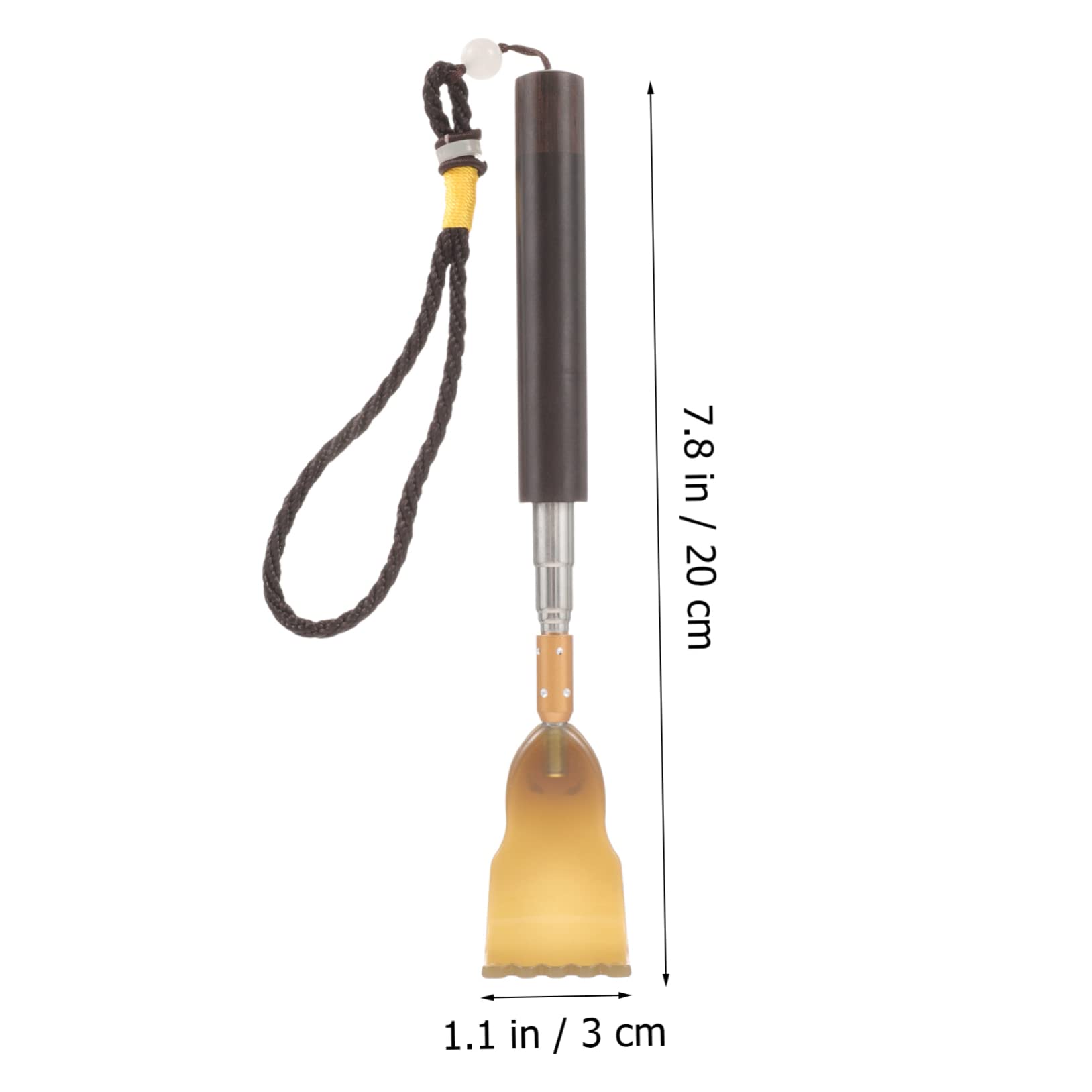 3 Piezas Rascador Telescópico Rascador De Espalda Raspador Espalda Palo Para Picazón En La Piel Palo Para Detener La Picazón En La Espalda Automasajeador Resina