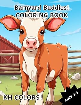 Paperback Barnyard Buddies!: Coloring Book for ages 2-5 (Just Coloring!) Book