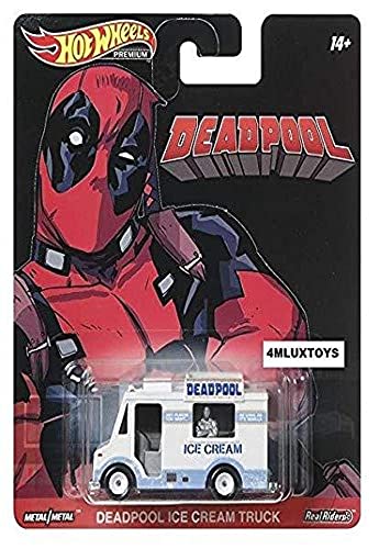 Hot Wheels Retro Entertainment Diecast Deadpool Chimichanga Truck
