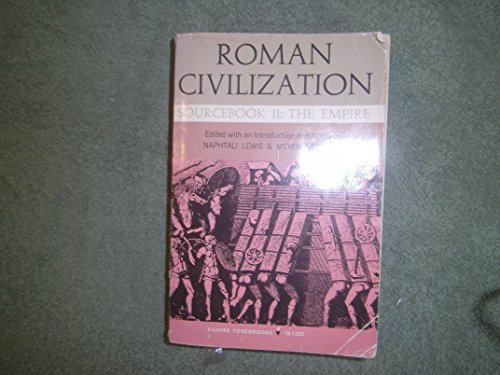 Roman Civilization : Sourcebook 1-The Republic,... 0061312320 Book Cover