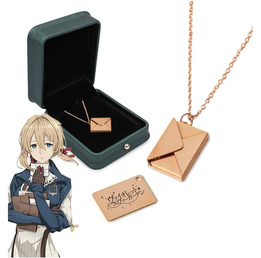 Amazon.co.jp: ネックレス ヴァイオレット・エヴァーガーデン