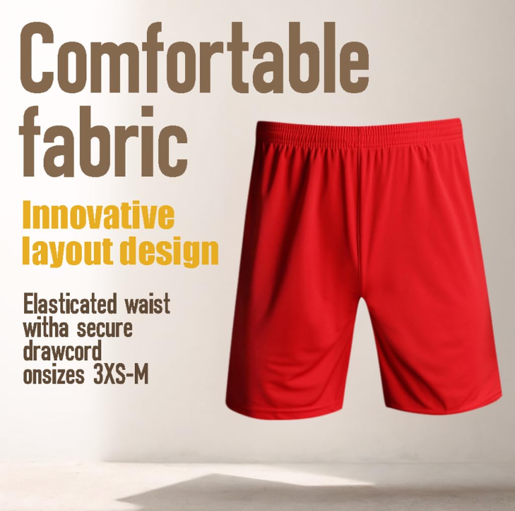 Pantaloni Sportivi per Ragazzi Bambini - Abbigliamento Sportivo Scolastico Unisex per Calcio, Corsa, Allenamento e Palestra