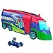 PJ Masks Transforming 2 in 1 Mobile HQ with Lights and Sounds, Catboy, Pretend Play, Kids Toys for Ages 3 Up by Just Play