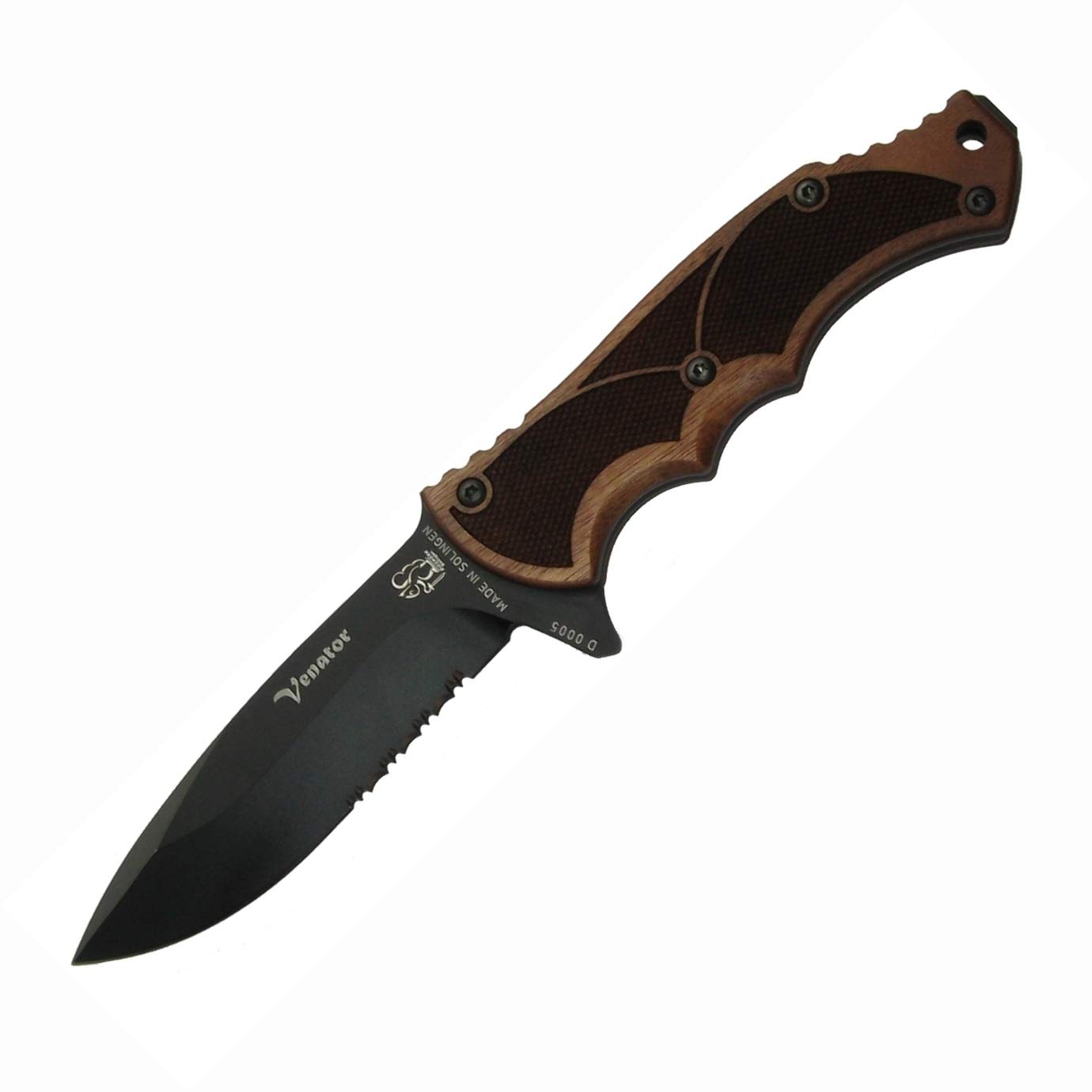 Eickhorn UK2000 Outdoor-Messer | Feststehende Klinge 12 Cm Aus Solinger Stahl | Robust & Rostfrei