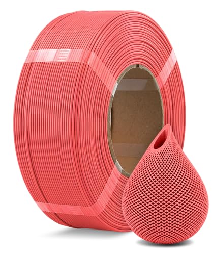 Image of OVERTURE High Speed Refill PLA 1.75mm Filament, 1kg Fresh Red