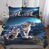 [3D-gedrucktes Bettwäsche-Set]: versteckter Reißverschluss, gute Nähte, umweltfreundlicher 3D-Druck, gute Haptik. Luxuriöses Aussehen, leicht zu reinigen