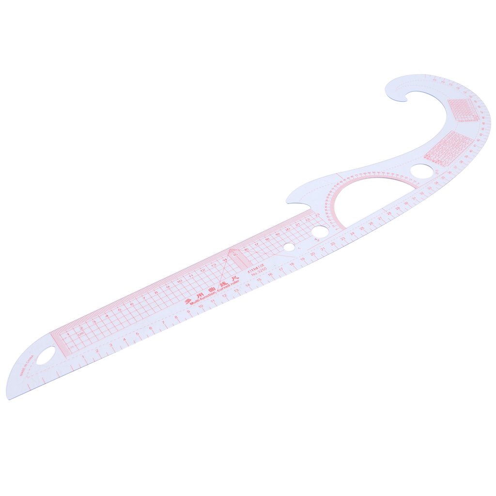 Règle De Couture Courbe Française Jieddey - 42 Cm - Flexible Et Précise - Pour Patronnage Et DIY