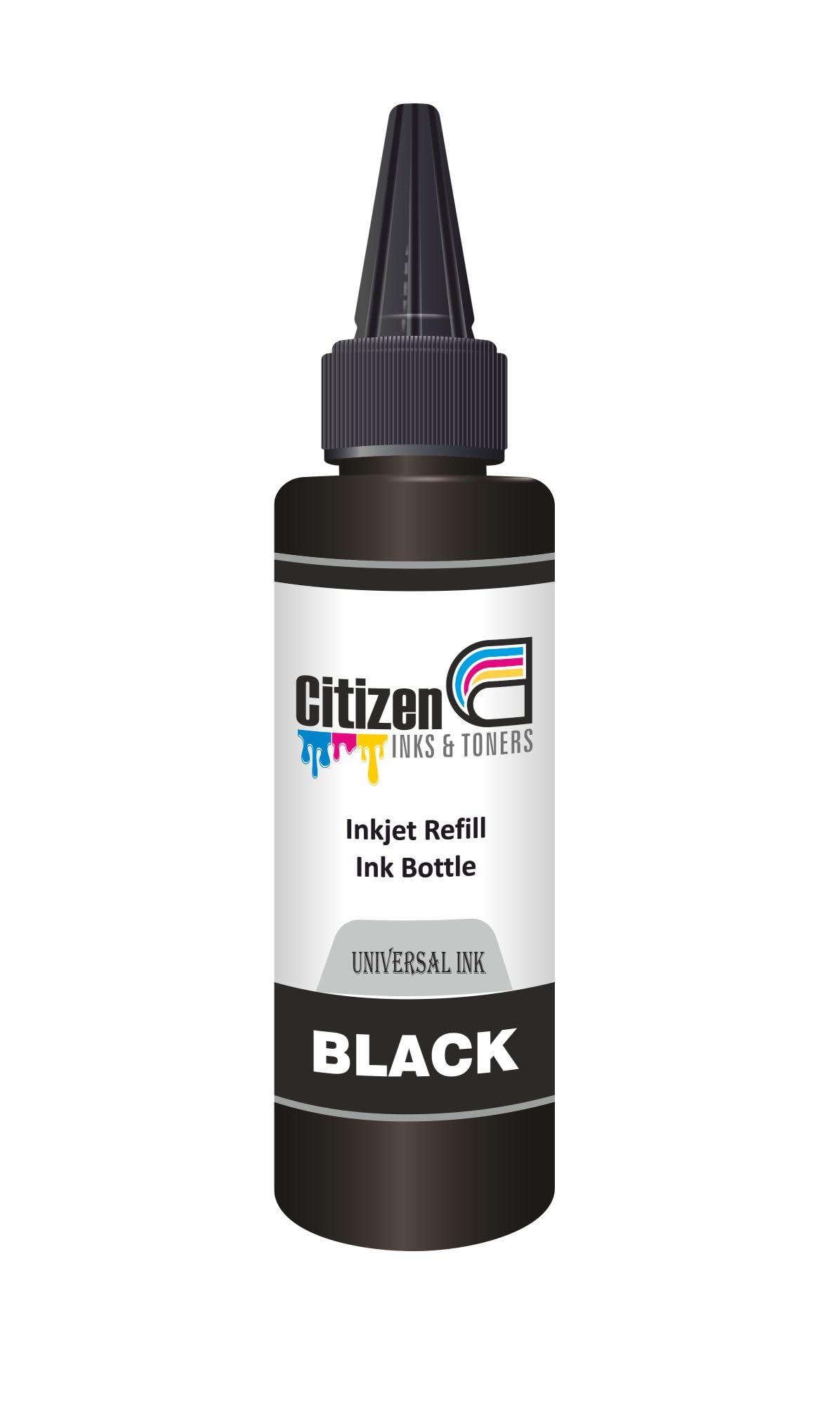 Inkjet Refill Ink for use All Inkjet, Deskjet, Officejet Printers and Cartridges | Compatible for HP Priner Cartridges & Canon Printer Cartridges | 100ml Each Bottle (Black)-image-49