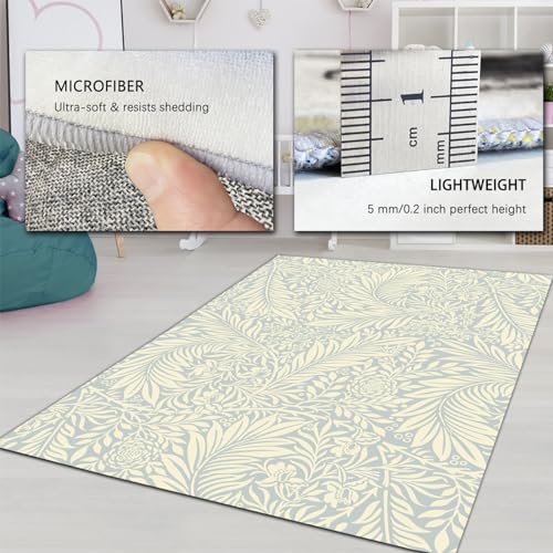 Tapis Morris avec soutien caoutchouc antidérapant de 60x90cm