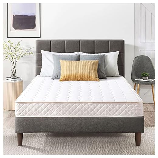 Best Price Mattress 8 Inch Tight-Top Pocket Spring-Mattress - Motion Isolation Individually Encased Pocket Springs, Comfort Foam-Top, CertiPUR-US Certified Foam, Twin
