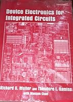 Device Electronics for Integrated Circuits. 3rd ed. International ed. 9814126950 Book Cover