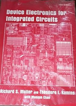 Paperback Device Electronics for Integrated Circuits. 3rd ed. International ed. Book