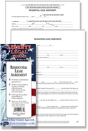 Residential Lease Agreement - USA - Do-it-yourself Legal Forms by Permacharts