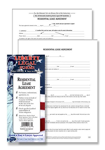 Residential Lease Agreement - Usa - Do-It-Yourself Legal Forms By Permacharts #TOP1