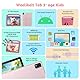 Kinder-Tablet, 10-Zoll-Tablet für Kinder, Android 14, Kleinkind-Tablet, 8 (4 + 4) GB RAM, 128 GB ROM mit EVA-Hülle, Bluetooth, WLAN, 6000 mAh Akku, Kindersicherung, Doppelkamera, Spieletisch (Pink)