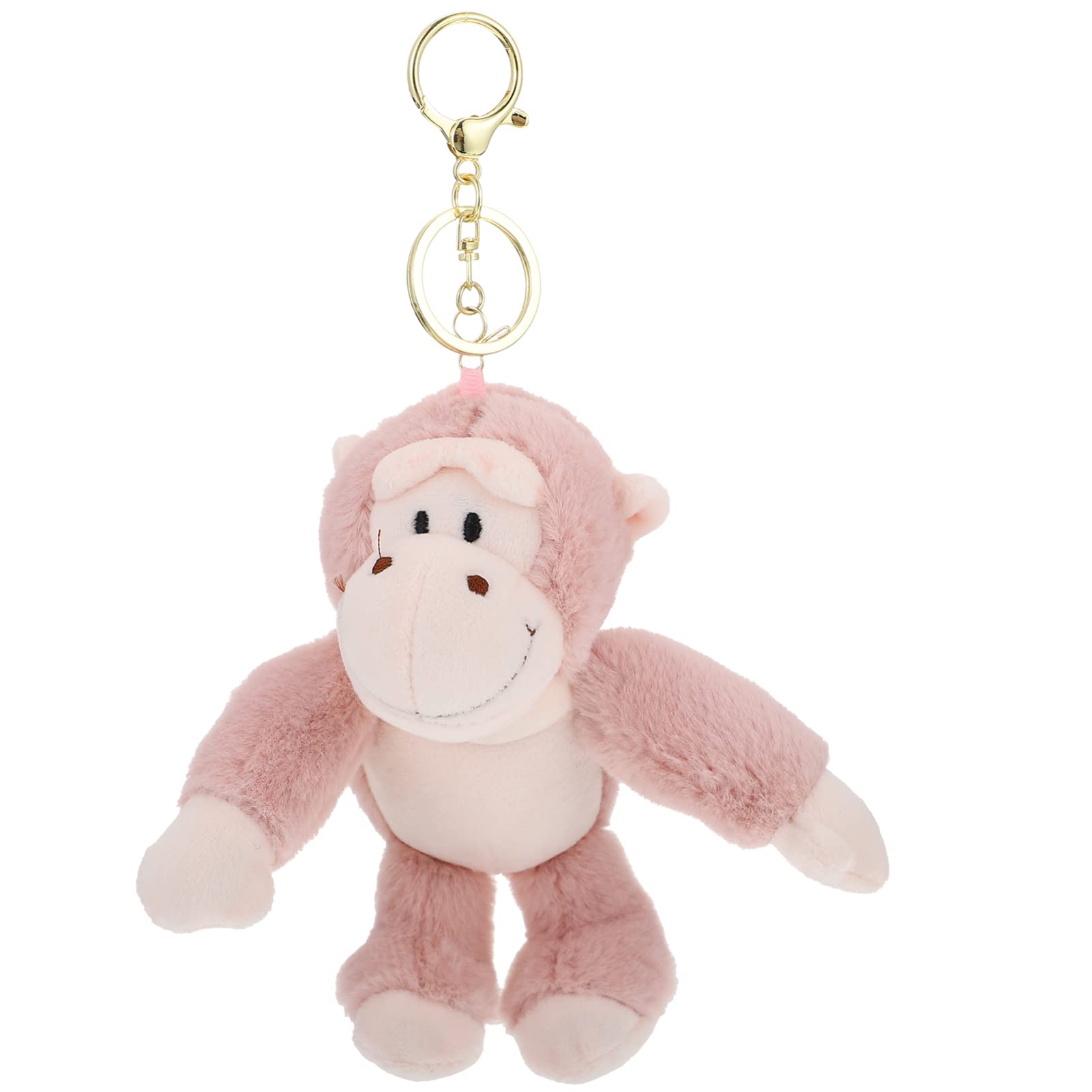Kids Toys Gorilla Keychains for Girls, Cute Small Stuffed Animal Keychain Pendant Kawaii Gorilla Purse Backpack Charm Pendant for Boys Girls Kindergarten , Bags Filler Plushie