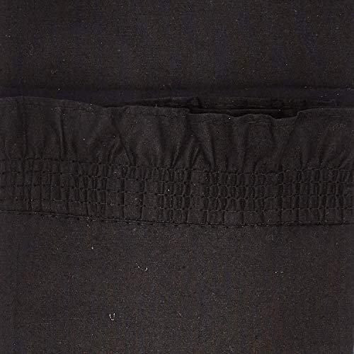 Image of Kuber Industries 2 Piece Cotton Pillow Cover Set-18 inchx27 inch (Black) Luxury Pillow Covers-KUBMART03195