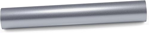 Miniatura 2 de Lámina adhesiva de vinilo mate de 12 x 60 pulgadas (1 pie x 5 pies) mate metálico satinado y plateado para auto, lámina de calcomanías para