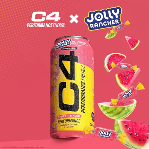Cellucor C4 Performance Energy Drink | Jolly Rancher Watermelon thumb #4