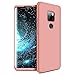 Produktbild XCYYOO für Huawei Mate 20 Hülle,Hardcase 3 in 1 Ultra Dünn 360 Full Body Schutz Schutzhülle Anti-Kratzer Elegant Matte Stoßfest Hart PC Skin Rückdeckel Glatte Rückseite Bumper Handyhülle