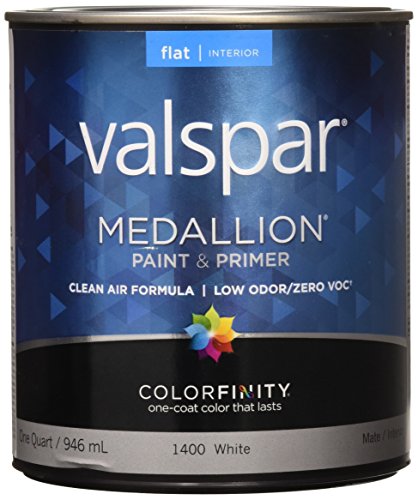 Valspar 27-1400 1400 Interior Latex Paint, 1 qt
