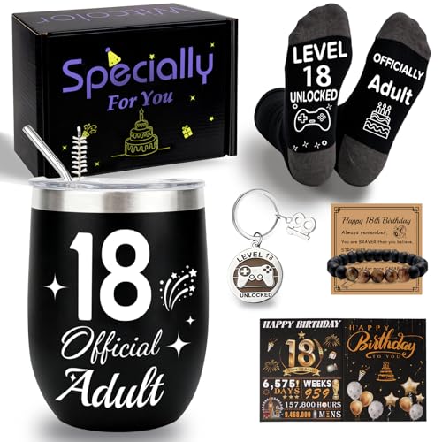WITCOLOR 18 Year Old Boy Birthday Gift Ideas Unusual 18th Birthday Gifts for Boys Cool Gifts for Boys Son Grandson Nephew Friend