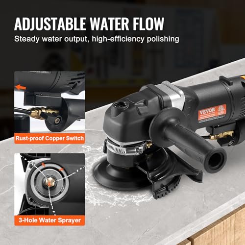 VEVOR 800W Wet Polisher Machine