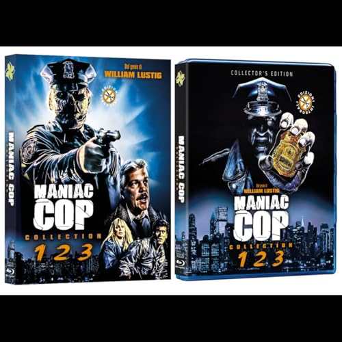 Maniac Cop Collection 1 2 3 - Edizione limitata numerata (3 Blu-Ray Disc + 4 Card + Booklet)