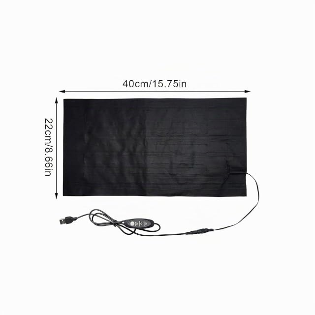 Foto 4 de 8 de Skrskr Almohadilla térmica eléctrica para Perros y Gatos, Cable USB Ajustable