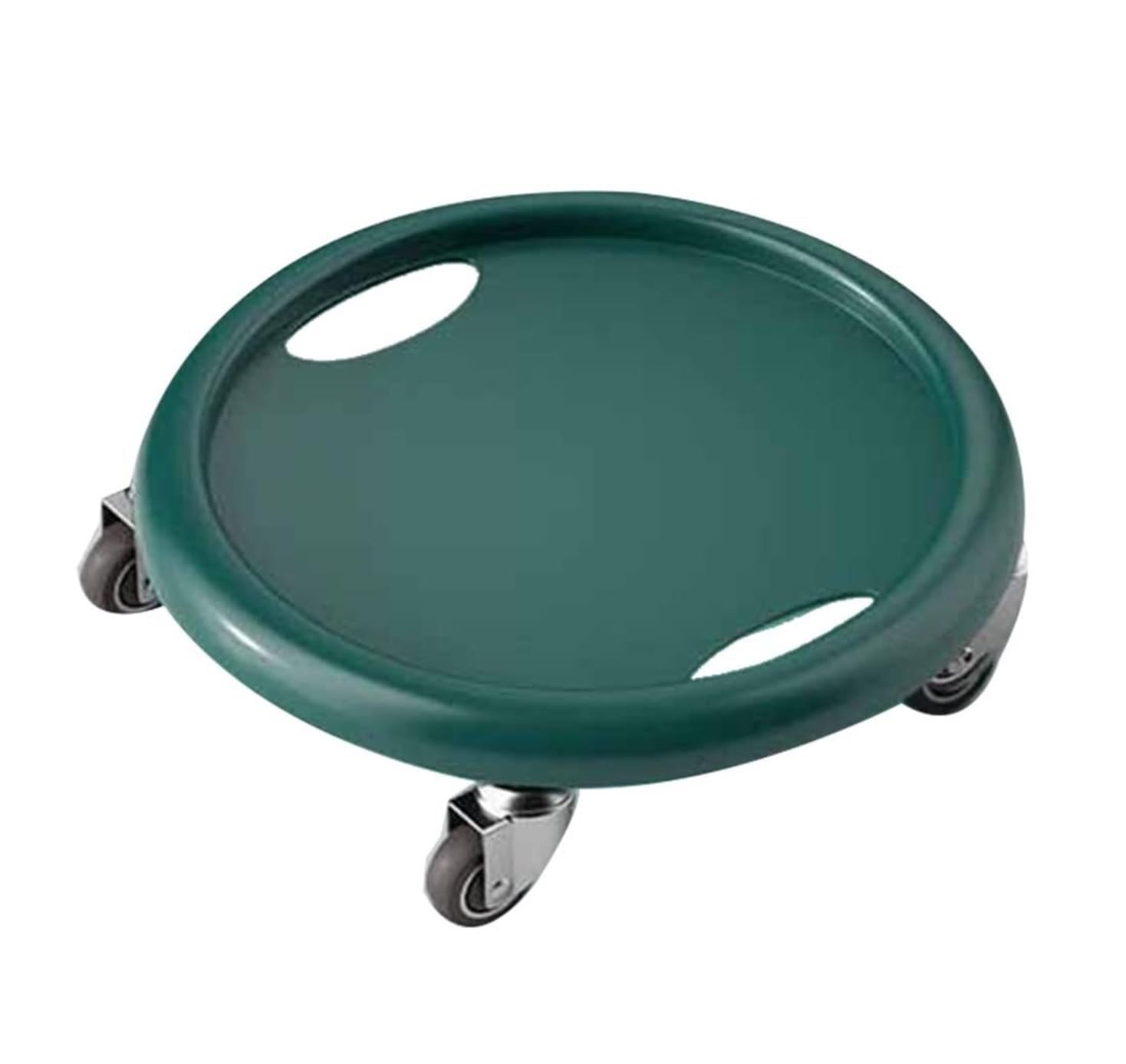 wałek do mięśni brzucha, 4-kołowy przesuwny talerz do ćwiczenia mięśni brzucha, wielofunkcyjny system ćwiczeń ciała, rolka fitness, wyciszenie koła(Grün)