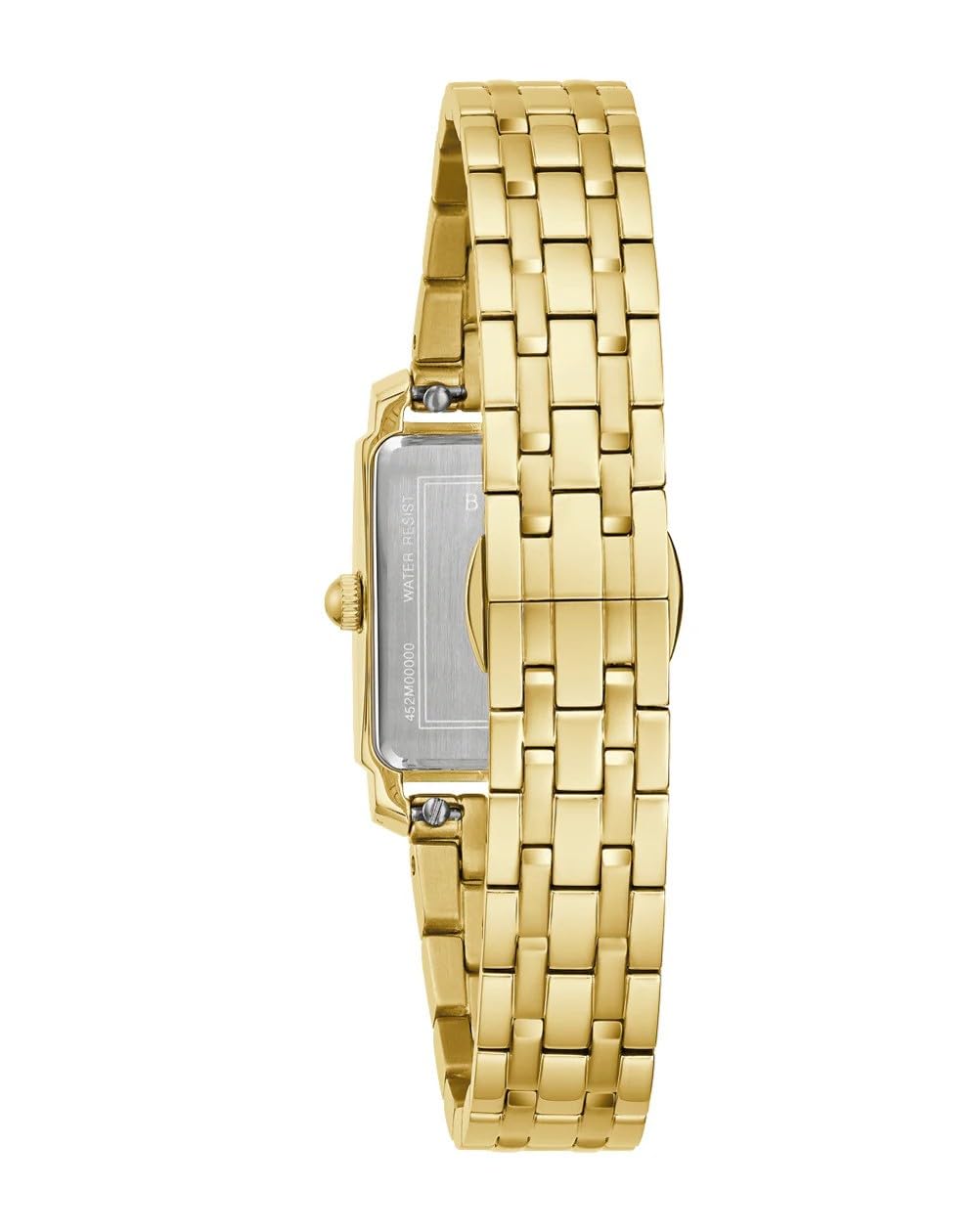 Bulova Orologio Analogico al Quarzo Donna con Cinturino in Acciaio Inossidabile 97L177